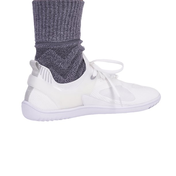Men Ancho Zapatos Descalzos Malla para Escalada (43) Blanco