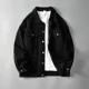 thumbnail image 3 of Abrigo vaquero para hombre, elegante chaqueta vaquera informal para hombre, invierno 2024, ropa de abrigo, ropa de abrigo de lujo, alta calidad, precio bajo a bordo de Corea, 3 of 5
