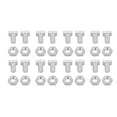 thumbnail image 3 of ZPSHYD Serre Boulons Écrous, 50 Pcs Aluminium Écrous Boulons Outil Accessoire Ensemble Serre Réparation Outil Accessoires, 3 of 14