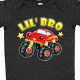 thumbnail image 4 of Inktastic Monster Truck Little Bro Boys Baby Bodysuit, 4 of 5