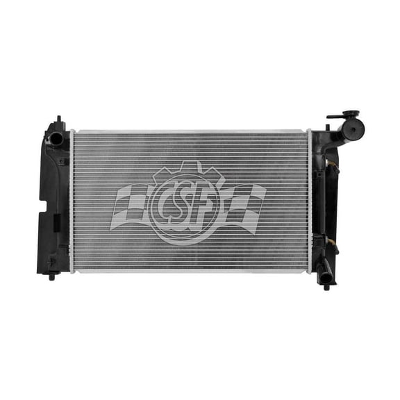 CSF 2948 1 Row Plastic Tank Aluminum Core Radiator