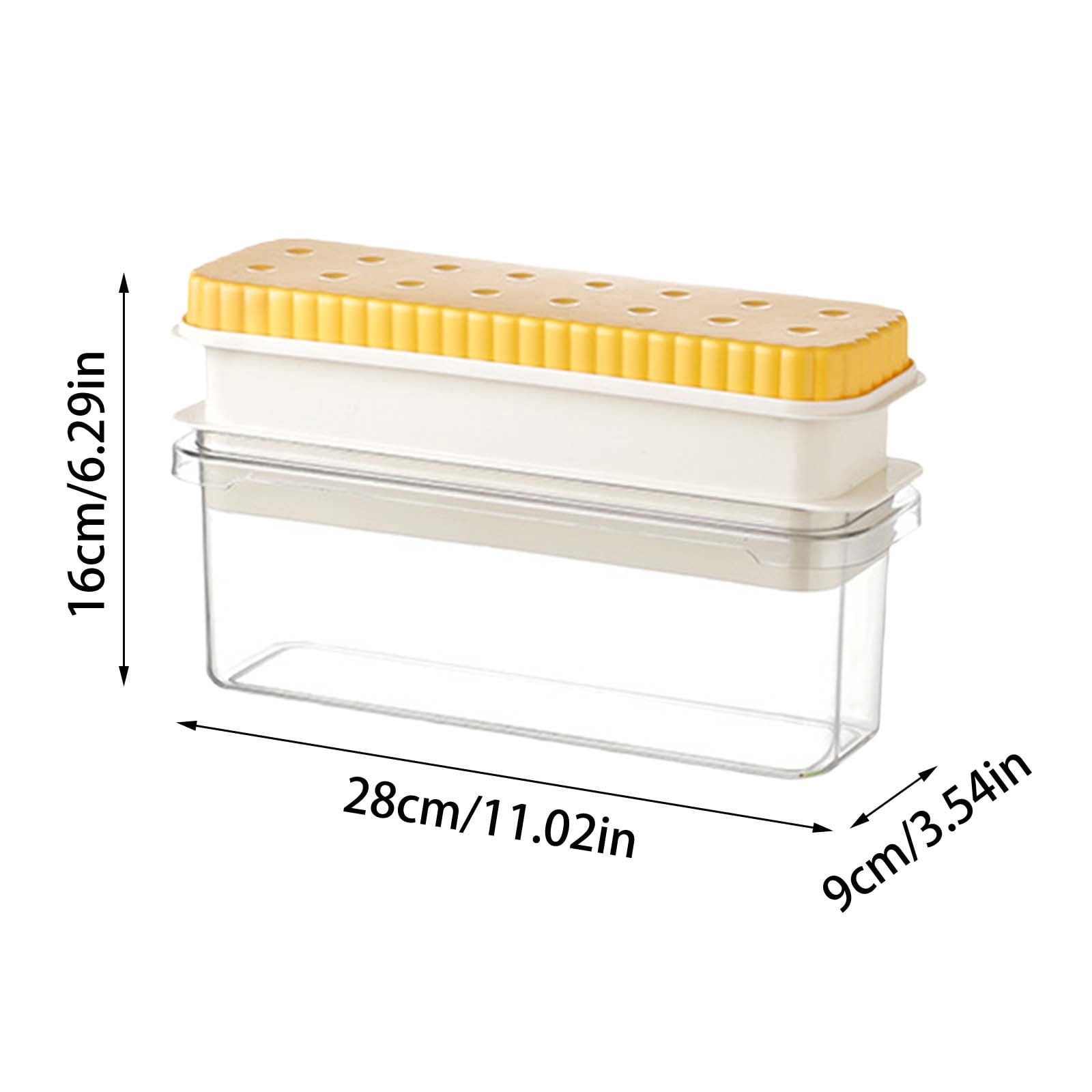 Round Ice Ball Maker with Storage Box & Ice Tongs – BPA-Free Plastic, Easy Release Whiskey Ice Mold for Cocktails, Dishwasher Safe & Odor-Proof (Home Bar Essential) C
