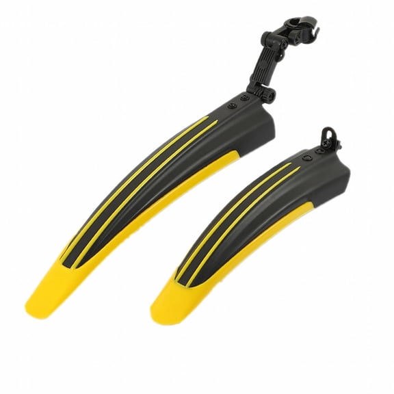 LADYGYM Mountain Bike Mudguards Set Lightweight PP Front Fender for Trail Riding All Weather Protection