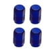 thumbnail image 4 of Car Styling Tires Valve Blue Colour Aluminum Air Caps Universal 4Pcs, 4 of 4