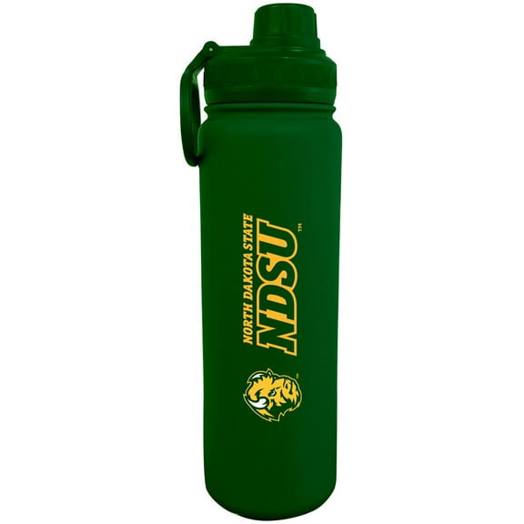 Green NDSU Bison 24oz. Stainless Sport Bottle