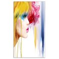 thumbnail image 2 of Design Art - Girl with Colorful Hair, 2 of 3