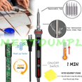 thumbnail image 2 of Kit de vitrales MEETDUMPL con soldador de 100 W y herramientas, 2 of 8