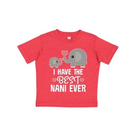 

Inktastic Best Nani Ever Grandchild Gift Toddler Boy or Toddler Girl T-Shirt