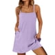 thumbnail image 1 of Vestido de tenis ANRABESS 2025, casual, de verano, morado para mujer, 1 of 7