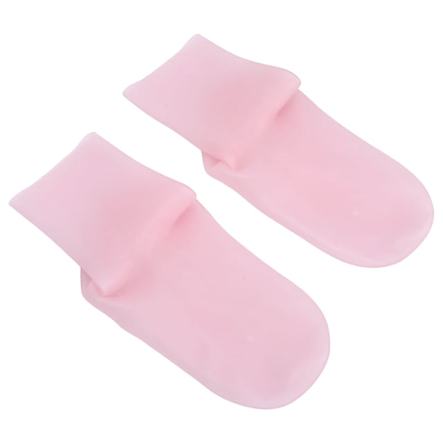 Silicone Gel Socks, Silicone Moisturizing Socks Elastic All Round Wrapping For Home For Men S For 35-39