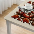 thumbnail image 4 of Fall Tablecloths for Rectangle Tables, Spill Proof Pumpkin Table Cloth with Gnomes Prints, Autumn Decorative Table Cover for Fall, Harvest and Thanksgiving, 4 of 7