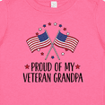 thumbnail image 4 of Inktastic Military Proud of Veteran Grandpa Boys or Girls Baby T-Shirt, 4 of 5