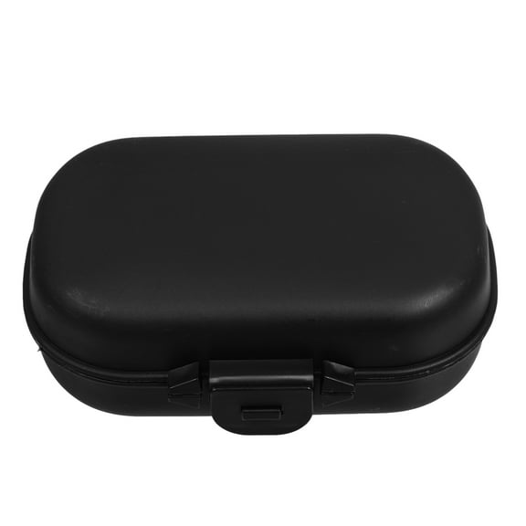 WRITWAA Folding Eyeglass Case Hard Shell Pc Black Stylish and Sturdy