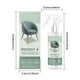 thumbnail image 3 of Fabric Protector Spray | Fabric Protectant for Sofa Carpet Upholstery Curtain | Waterproof Stain Guard | 100ml Bottle | Transparent Finish | Easy Clean | Multi Material Use, 3 of 9