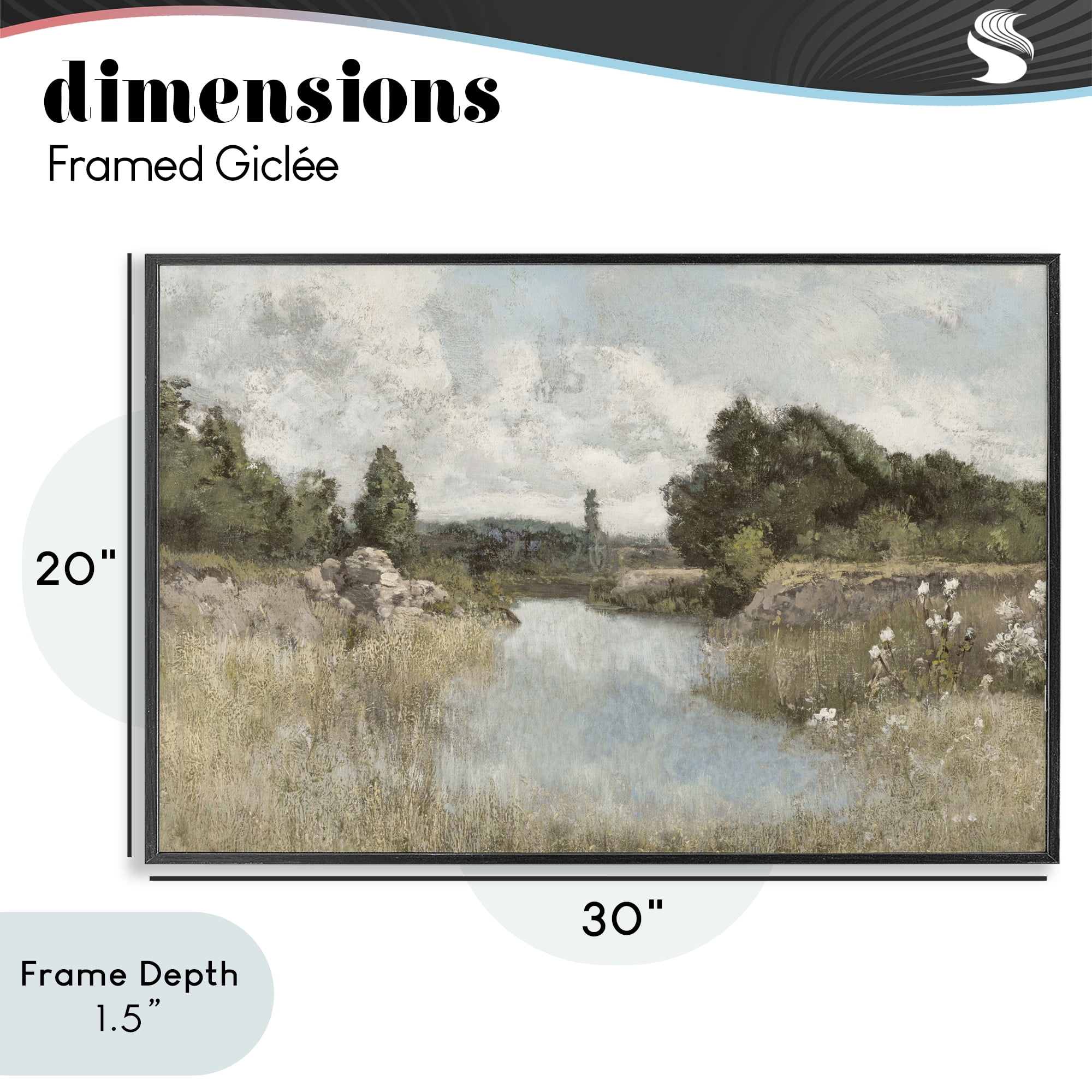 Stupell Industries Dawn At The Shore Black Framed Giclee Art, design by Christy McKee