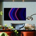thumbnail image 3 of Framed Abstract Wall Art Colorful Color Lines Pipes Pictures Canvas Print Framed Painting For Bedroom Living Room Office Artwork Ready to Hang, 3 of 6