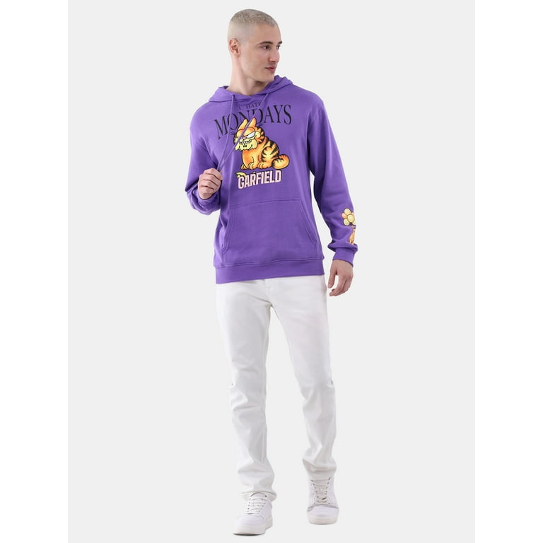 Garfield Men's Graphic Hoodie Sweatshirt with Long Sleeves Garfield Men's Graphic Hoodie Sweatshirt with Long Sleeves