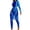 Blue, variant on MuXiKeJi Clothes Swimsuits for Women Modest Full Cover Swimwear Short Top Pants Hijab Swimsuit Rashguard