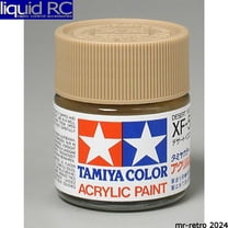 Tamiya Acrylic XF59 Flat Desert Yel TAM81359 Plastics Paint Acrylic