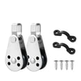 thumbnail image 1 of WASHWEPE 1 Set Silver Kayak Trolley Kit for Canoe and Boat Accessory, 1 of 6