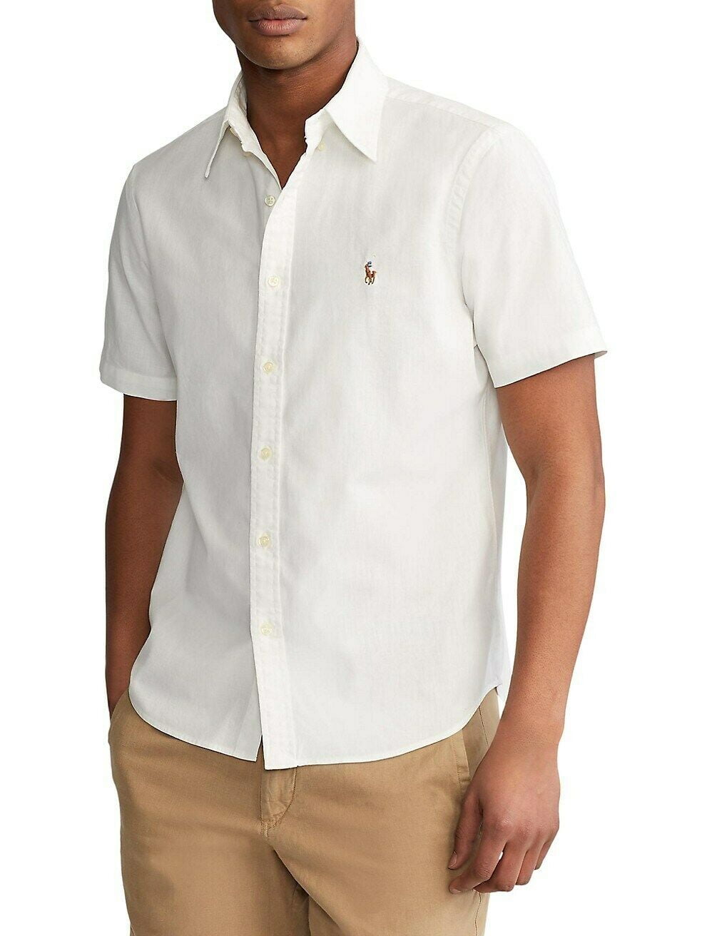 ralph lauren classic white shirt