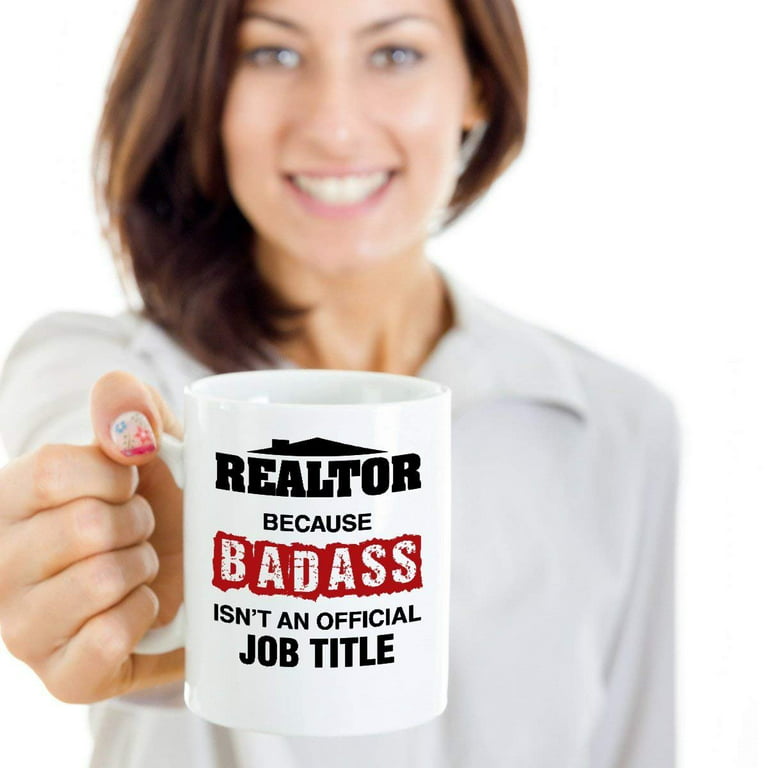 Real Estate Yeti Tumbler, Realtor Gift, Real Estate Gift, Real Estate Logo,  House Closing Gift, Real Estate Agent Cup, Badass Realtor Mug 