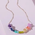 thumbnail image 4 of Cuentas de piedra para mujer Collar de cristal para yoga para mujer para regalar a amigas Collar joya Collar con piedras preciosas para regalar a mamá Collares y colgantes de oro, 4 of 6