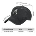 thumbnail image 2 of Marvin The Martian 1 Men And Women Denim Baseball Cap Adjustable Vintage Trucker Hat Washed Casquette Denim Cap Hat, 2 of 5