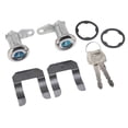 thumbnail image 2 of Cerradura de puerta de coche,5070001 1 par de cilindros de cerradura de puerta con llaves,Reemplazo del cilindro de la cerradura y el juego de llaves de la puerta,Accesorios profesionales para, 2 of 8