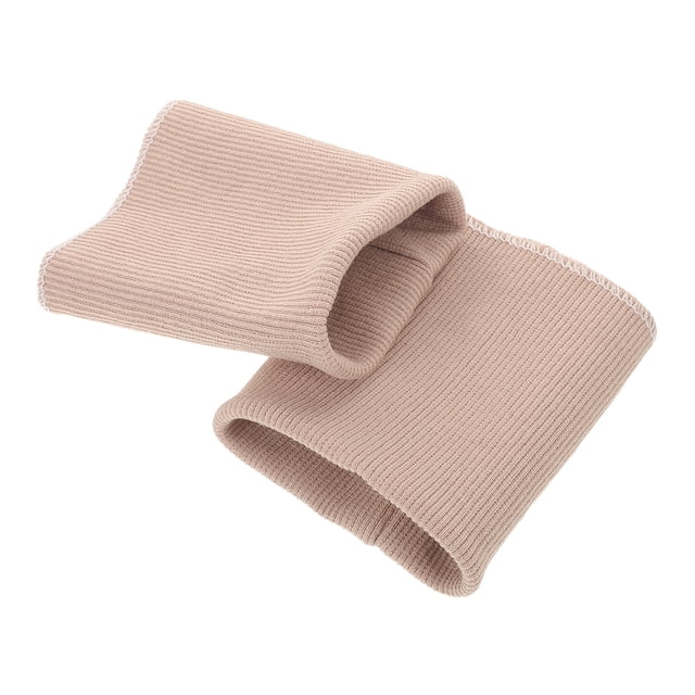 VERDANVERSE 1Par De Puño Tejido Rib Knit Elástico Para Reparación De Ropa Marrón Claro