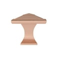 thumbnail image 3 of Richelieu 68893838192 1-1/2" Square Cabinet Knob - Rose Gold, 3 of 7