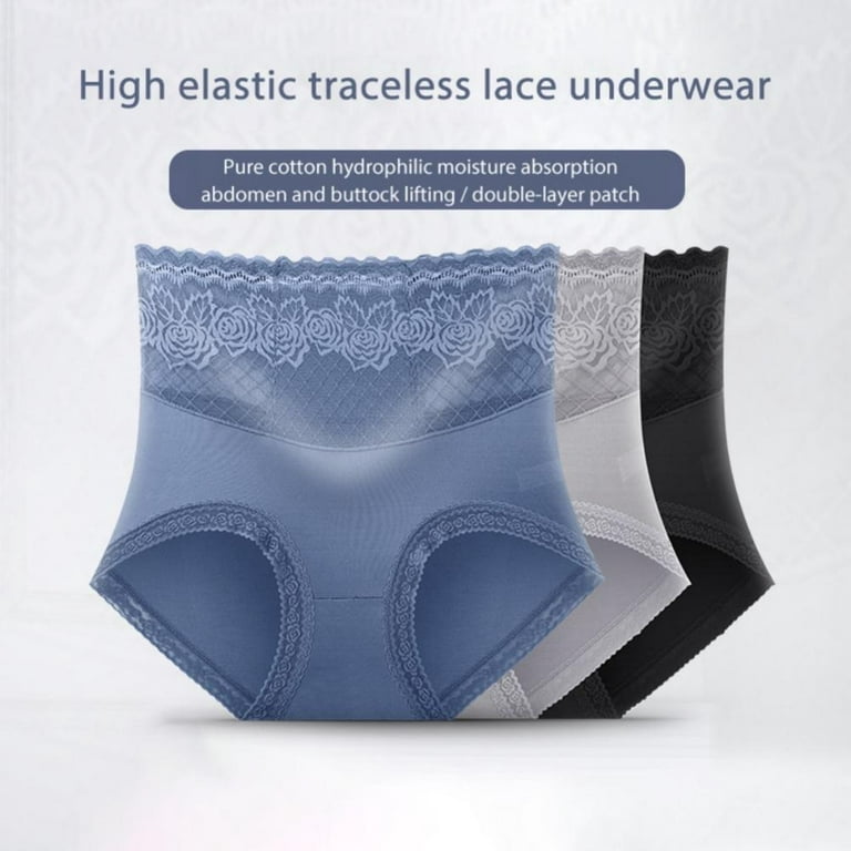 C Section Underwear Postpartum Full Coverage Cotton Briefs 3 PACK
