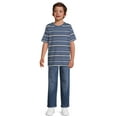 thumbnail image 5 of Wonder Nation Boys Relaxed Denim Jeans, Sizes 4-18, Slim & Husky, 5 of 5
