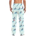 thumbnail image 4 of FORMRS Mens Pajama Pants with Pockets Sleepwear Lounge Bottoms Sizes S-2XL, Ice Hockey, 4 of 7
