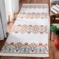 thumbnail image 2 of SAFAVIEH Cedar Brook Osmond Geometric Runner Rug, Ivory/Orange, 2'3" x 8', 2 of 6