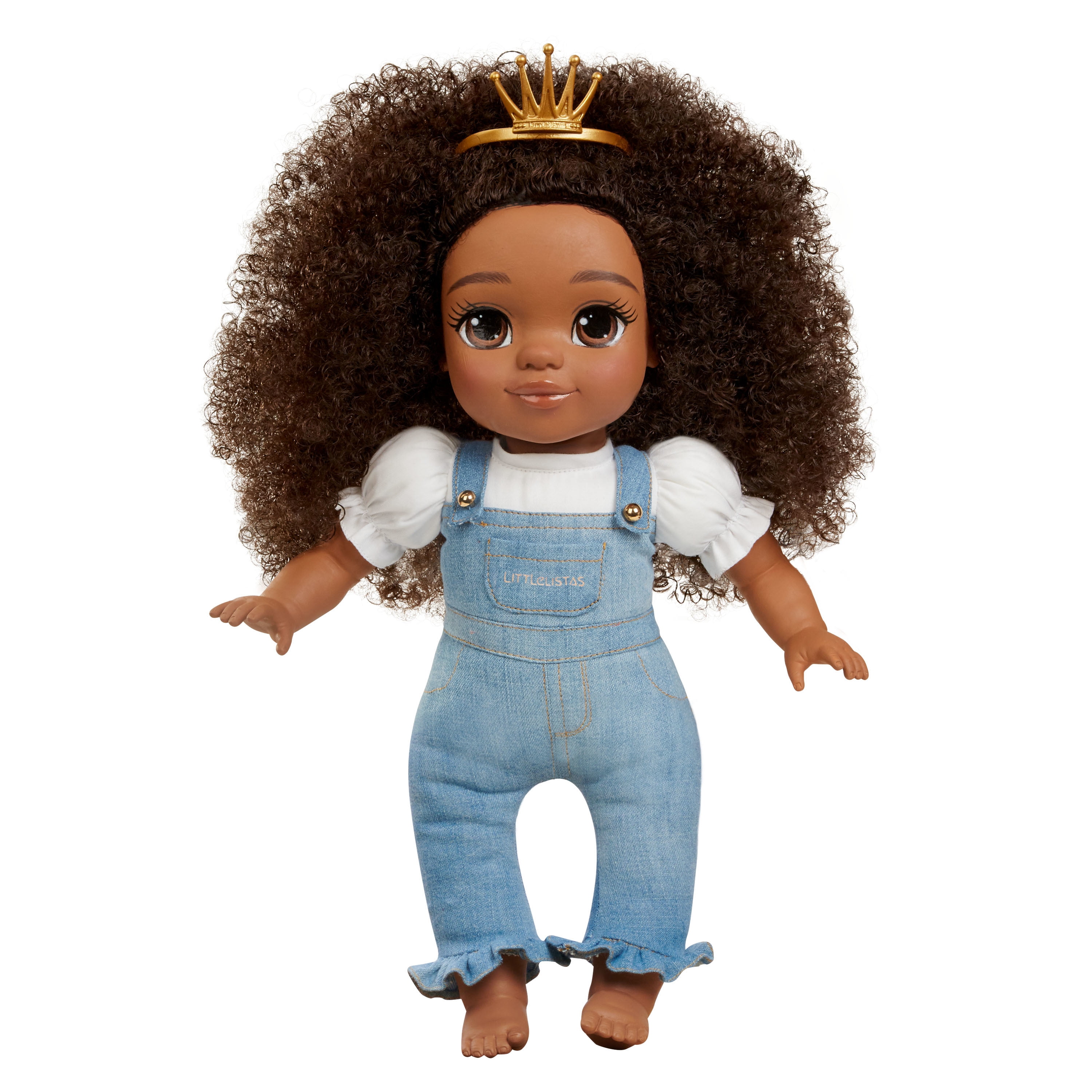 Naturalistas Lena, Brown – Poseable Baby Doll for Children Ages 3+