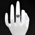 thumbnail image 2 of Natural African Amethyst 925 Sterling Silver Ring s.8 Jewelry DGR1131_D_8 R-1044, 2 of 6