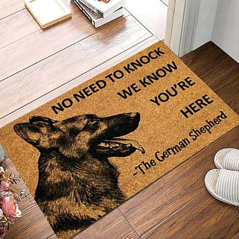 Personalised Welcome Door Mat Funny Dog Floor Rug Large Doormat Welcome Rug