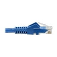 thumbnail image 3 of Tripp Lite Cat6 GbE Snagless Molded Patch Cable UTP Blue RJ45 M/M 6in, 3 of 4