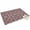 Dusty Rose, Terracotta, Mauve, Blush, variant on Entryway Rug 2'x3', Interlocking Loops Brown Kitchen Runner Rugs Non-Slip Carpet Mats, Geometric Middle Century Modern Bedside Rugs Runners Washable Floor Carpet for Bathroom Laundry Room