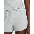 thumbnail image 5 of Joyspun Women’s Pointelle Knit Sleepwear Short, Sizes XS-3X, 5 of 6
