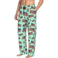 thumbnail image 2 of Daiia Usa Flag Men's Sleep Pant with Pockets and Drawstring,Pajama Pants-X-Large, 2 of 9