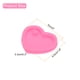 thumbnail image 2 of Uxcell 4 Pcs Moldes de Resina en Forma de Corazón Silicona Kit de Colgante para Llaveros, Rosa, 2 of 6