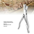 thumbnail image 3 of Ear Notcher, Rustproof Stainless Steel Livestock Ear Tag Pliers Easy To Use With Built In Clamping Spring for  Identification, 3 of 7