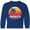 Royal Bue, variant on Jamaica Vacation Trip Long Sleeve Youth T-Shirt