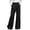 #0024-Black, variant on Womens Denim Pants High Waist Floral Embroidered Ruffle Trim Wide Leg Jeans Floral Embroidered Trim Womens Wide Leg Jeans Loose Fit Street Style Vintage Jeans