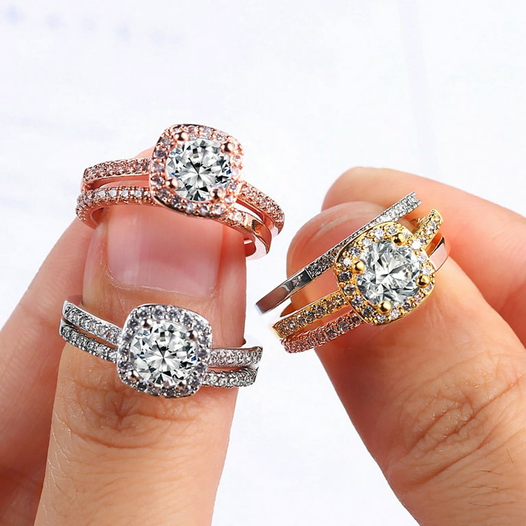CILENON Vintage Wedding Ring Guard Enhancers Engagement Rings For