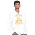 thumbnail image 5 of Pennsylvania Will Steal Your Heart Zip Up Hoodie Men's Women's Brisco Brands S, 5 of 5