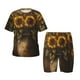 thumbnail image 1 of Fotbe Rustic Sunflower Bouquet Pijama Estampada de 2 Piezas para Niños – Ropa de Dormir de Manga Corta Cómoda para Niños y Niñas, Camiseta y Shorts de Algodón-Medium, 1 of 6