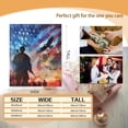 thumbnail image 3 of Veteran Blanket, American Flag Eagle Flannel Blanket Gifts for Women, Soft Warm Lightweight Bald Eagle Blankets for Living Room Home Sofa Travel Decor 50" x 60", 3 of 5
